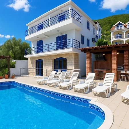 Villa Sea-N-Sun, 7 Bedrooms & Pool, Nearby Portonovi Marina. Дженовичи Экстерьер фото